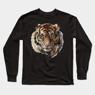 tiger face Long Sleeve T-Shirt